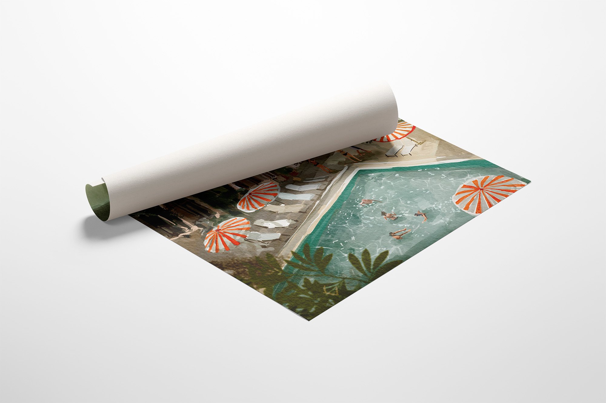 Luxury dinner - canvas — Ekaterina Zagorska Art